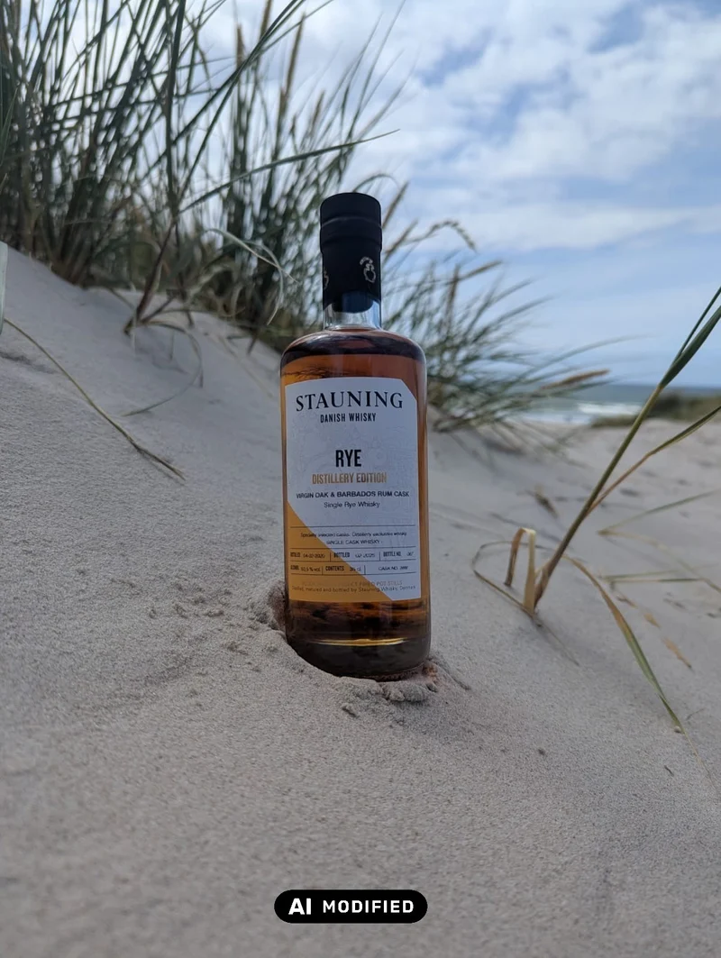 Stauning - RYE - Virgin Oak & Barbados Rum Cask - Distillery Edition - 0.35L