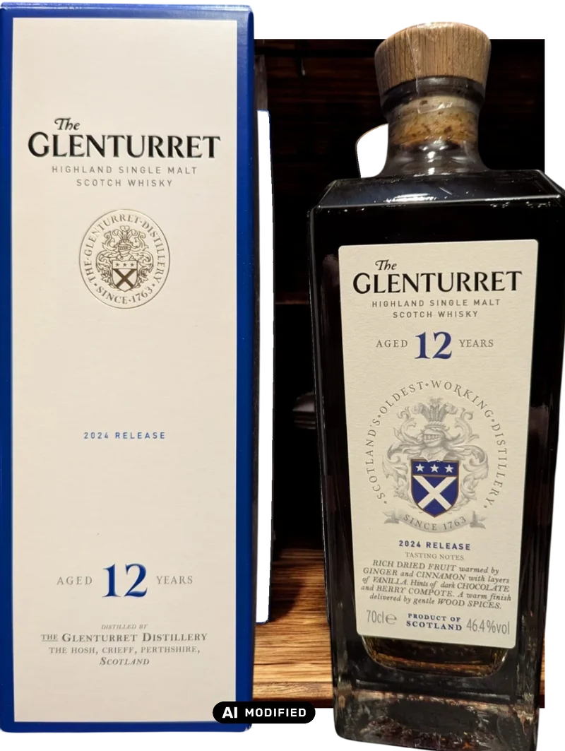 Glenturret - 12 Years - 2024 - Highland Single Malt - 0.7L
