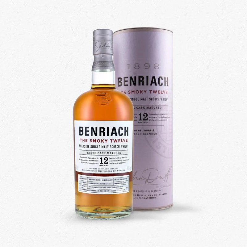 Benriach The Smoky Twelve 12YO Speyside Single Malt Scotch Whisky 46% 0,7L