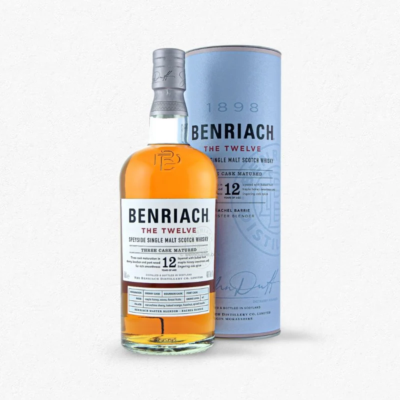 Benriach The Twelve 12YO Speyside Single Malt Scotch Whisky 46% 0,7L