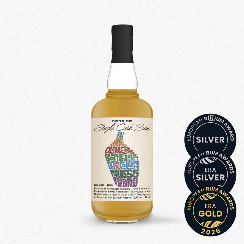 Rumzentrum Single Cask #1 - Ian. 2015 Barb. Foursquare 10YO Rum 43,7% 0,7L