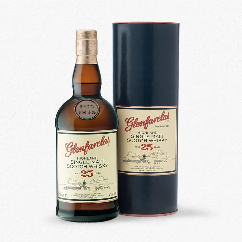 Glenfarclas 25YO Single Malt Highland Whisky 43% 0,7L