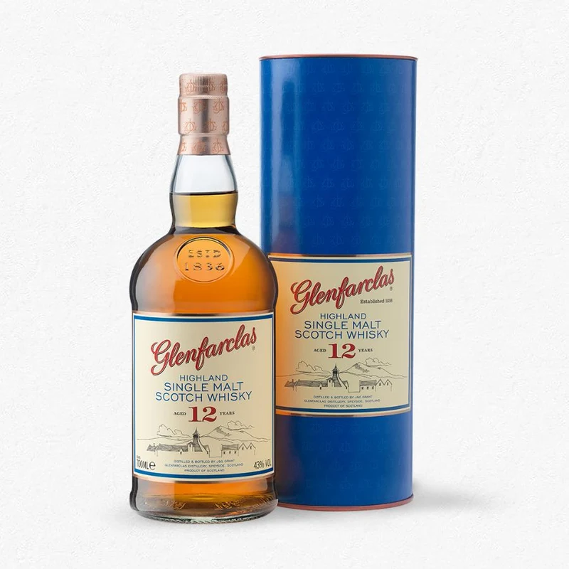 Glenfarclas 12YO Single Malt Highland Whisky 43% 0,7L