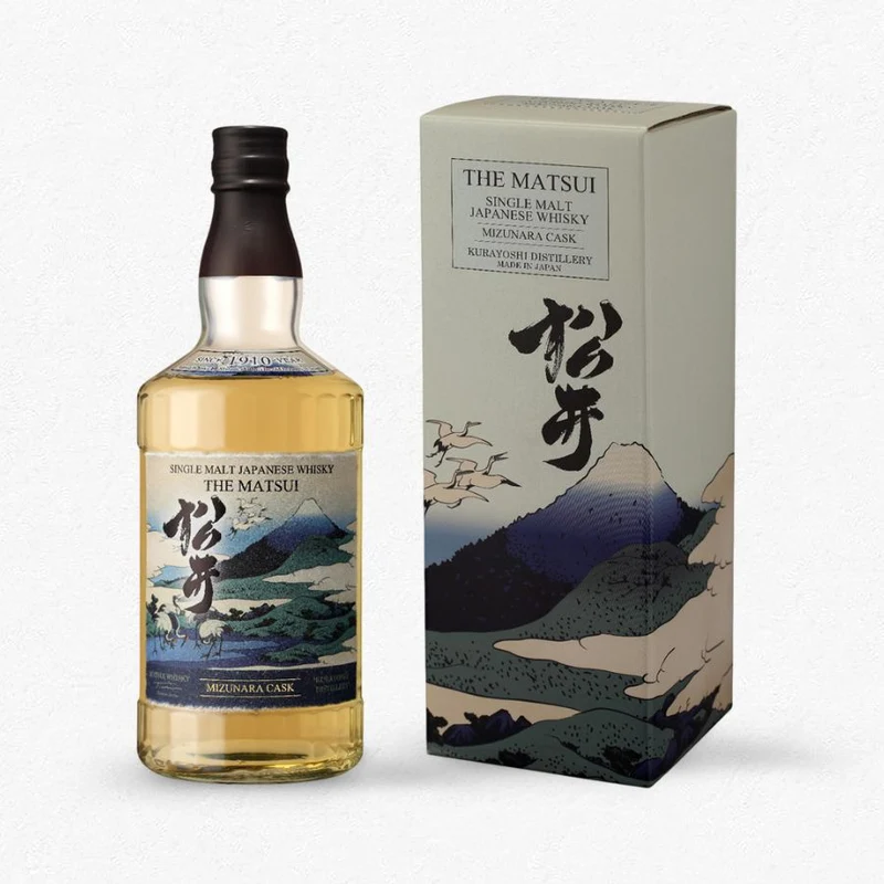 The Matsui Single Malt Whisky Mizunara Cask 48% 0,7L
