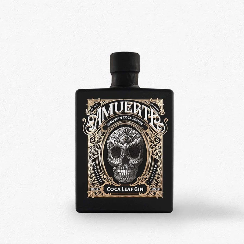Amuerte Coca Gin Black 43% 0,7L