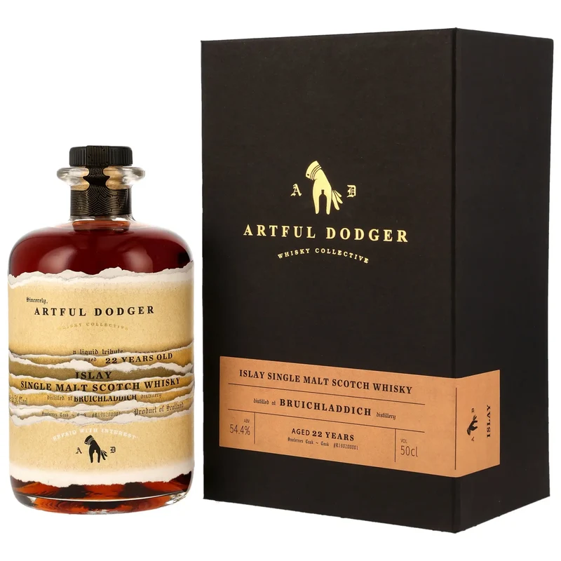 Bruichladdich Artful Dodger 22 Jahre 2001/2024