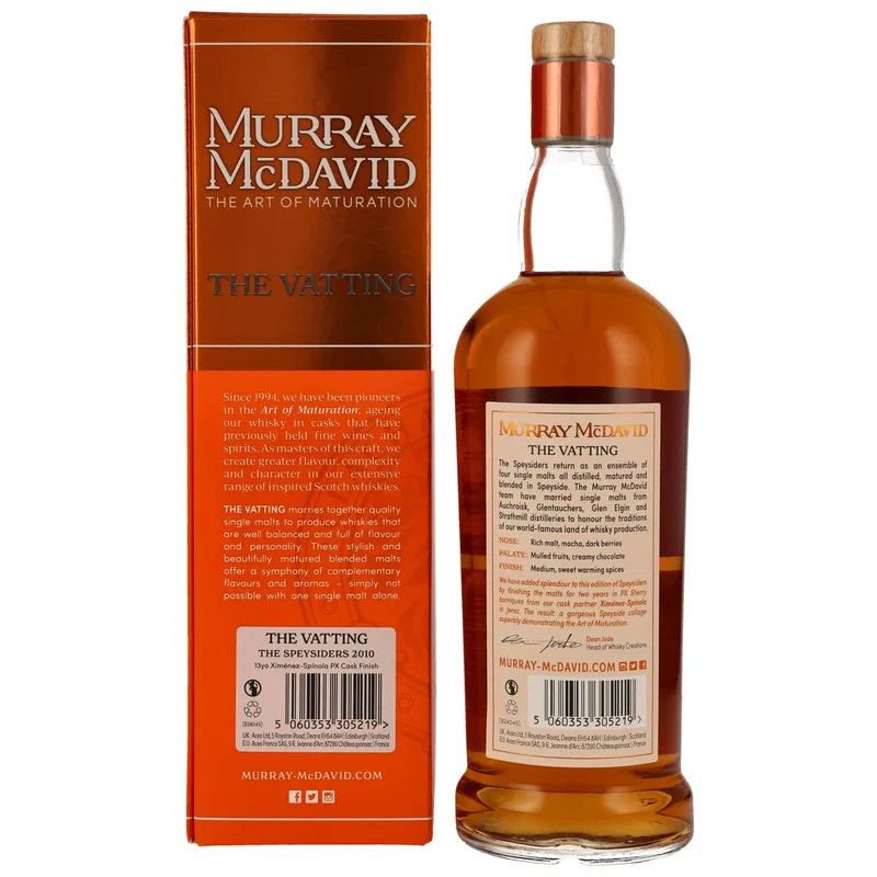 The Speysiders Mystery Malt Murray McDavid 13 Jahre 2010/2024