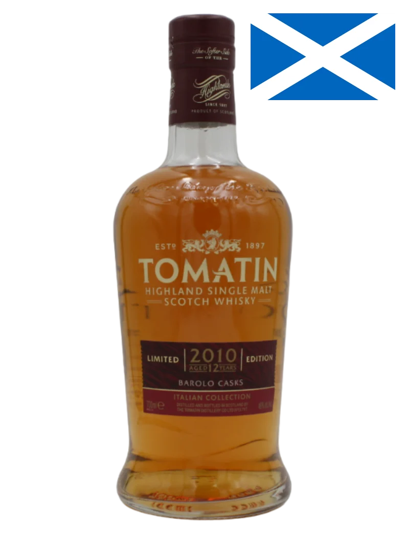 Tomatin The Italian Collection Barolo Cask 12