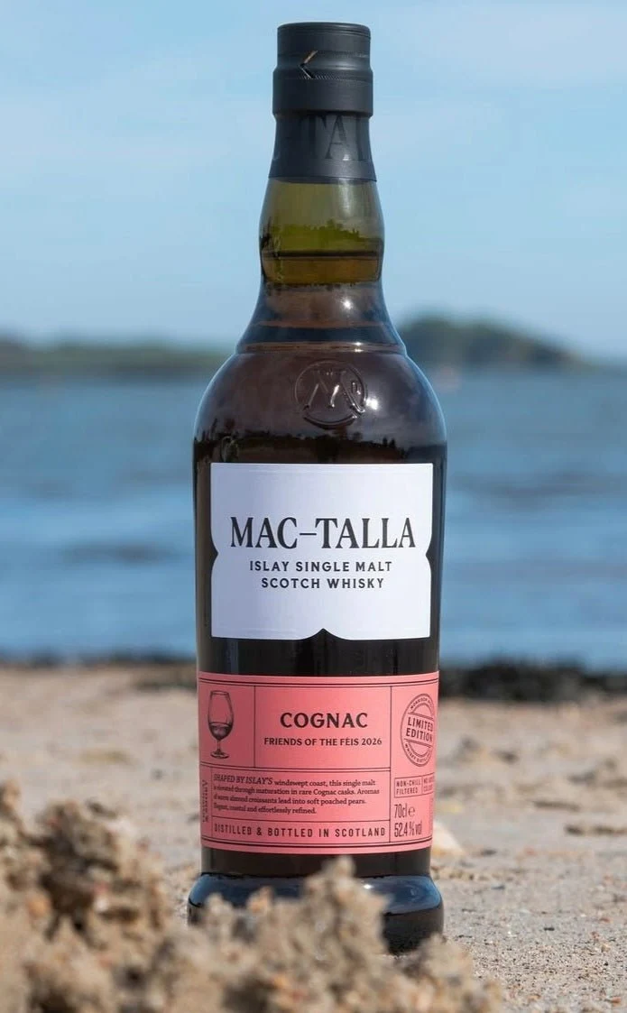 Mac-Talla feis ile 2026 Cognac wine cask limited edition Whisky 0,7l 52,4% vol. Morrison
