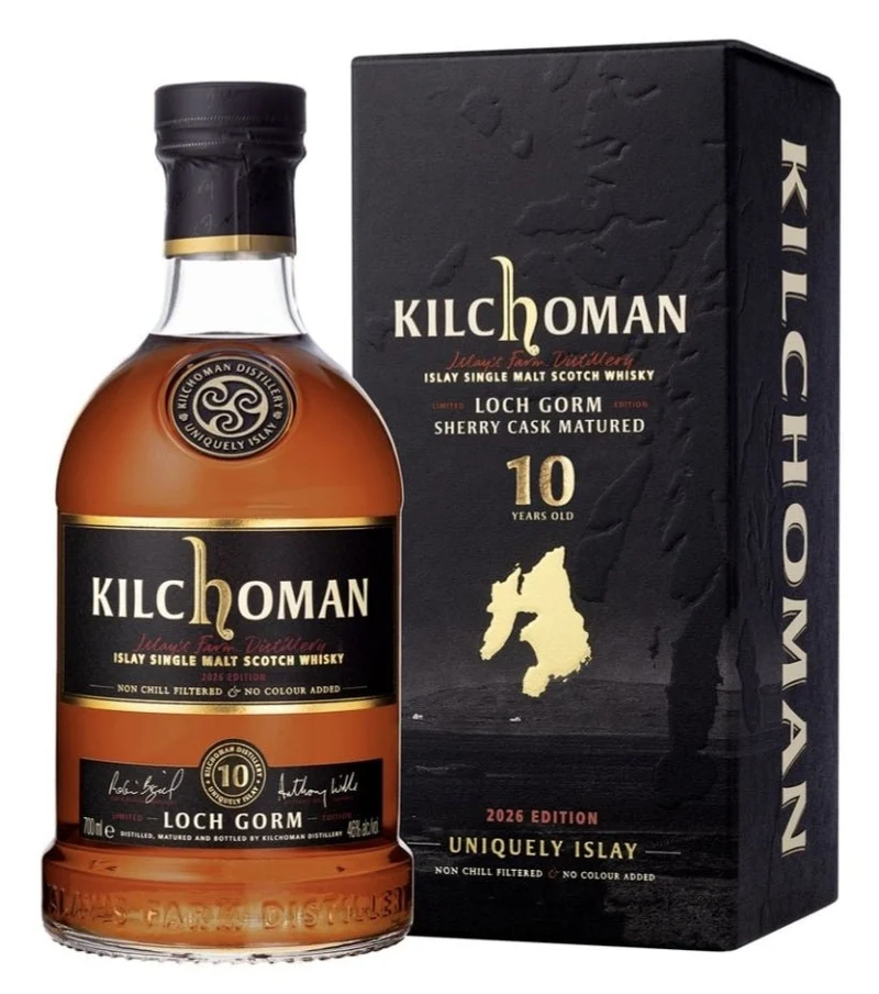 Kilchoman Loch Gorm 10 y 2026 sherry cask Islay single scotch whisky 0,7l 46 % vol.