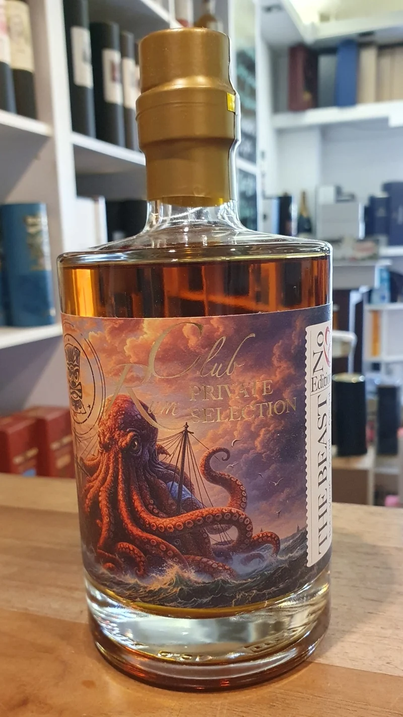 Rumclub Ed. 63 The Beast Encrypted High Ester Jamaica 62 % vol. 0,5l Single cask Rum club Jamaika