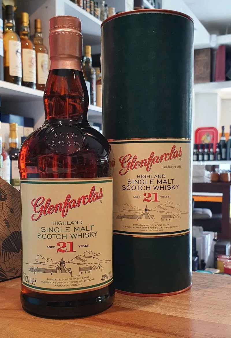 Glenfarclas 21 y single malt scotch whisky 0,7l 46% vol.