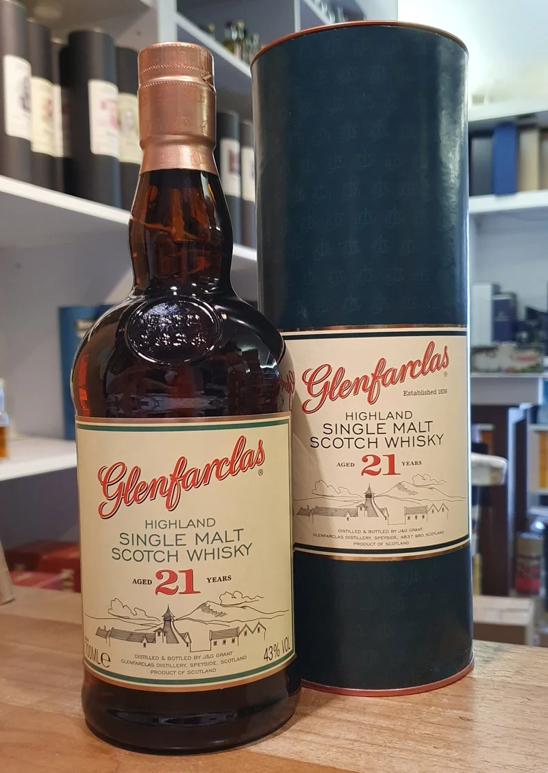 Glenfarclas 21 y single malt scotch whisky 0,7l 46% vol.