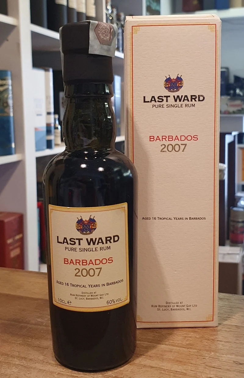 Velier Last Ward 2007 MINI VSGB Barbados Mount Gay Rum 0,1l 60 %