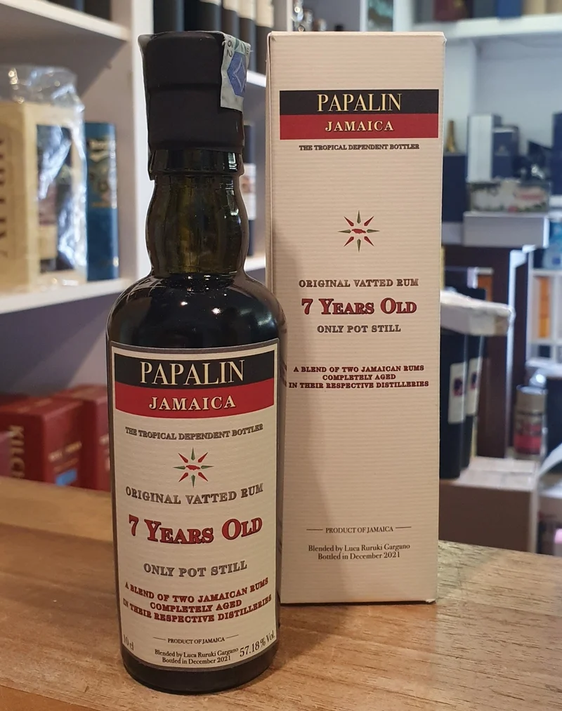 X Velier Papalin Jamaica MINI VSGB 2021 7 y Rum 0,1l 57,18 % Velier rot