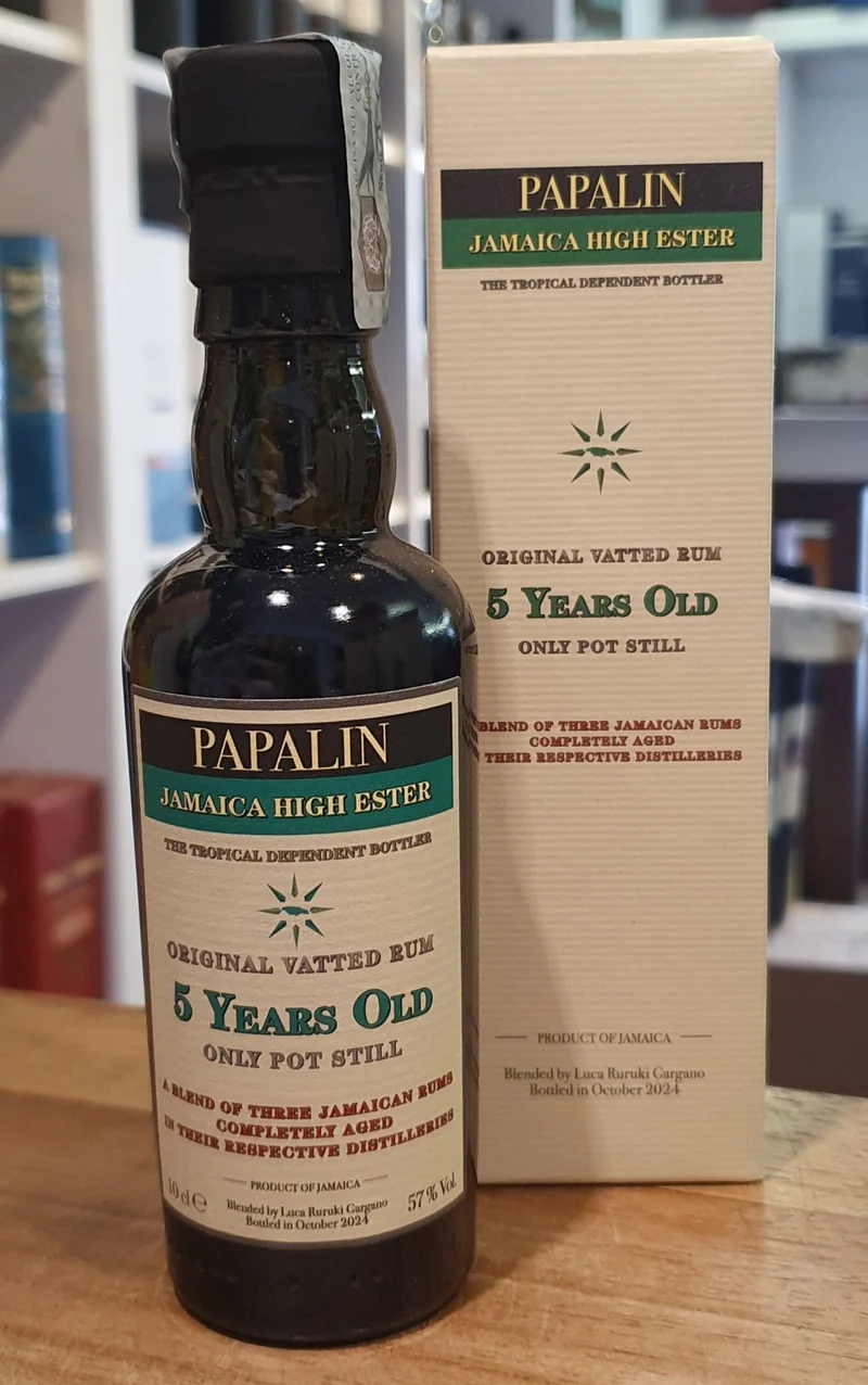 Velier Papalin Jamaica MINI VSGB 2024 High Ester Overproof 5y Rum 0,1l 57 % Velier grün