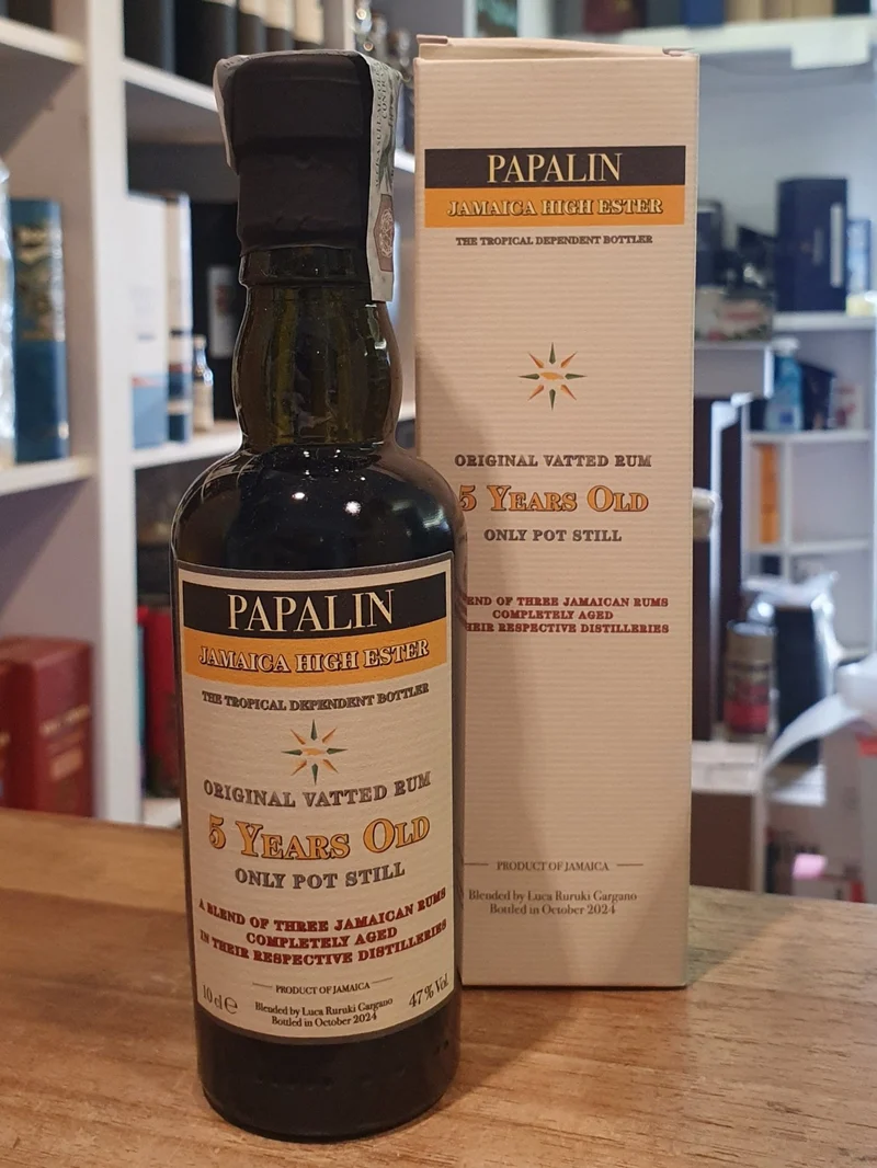 Velier Papalin Jamaica MINI VSGB 2024 High Ester 5y Rum 0,1l 47 % Velier gelb