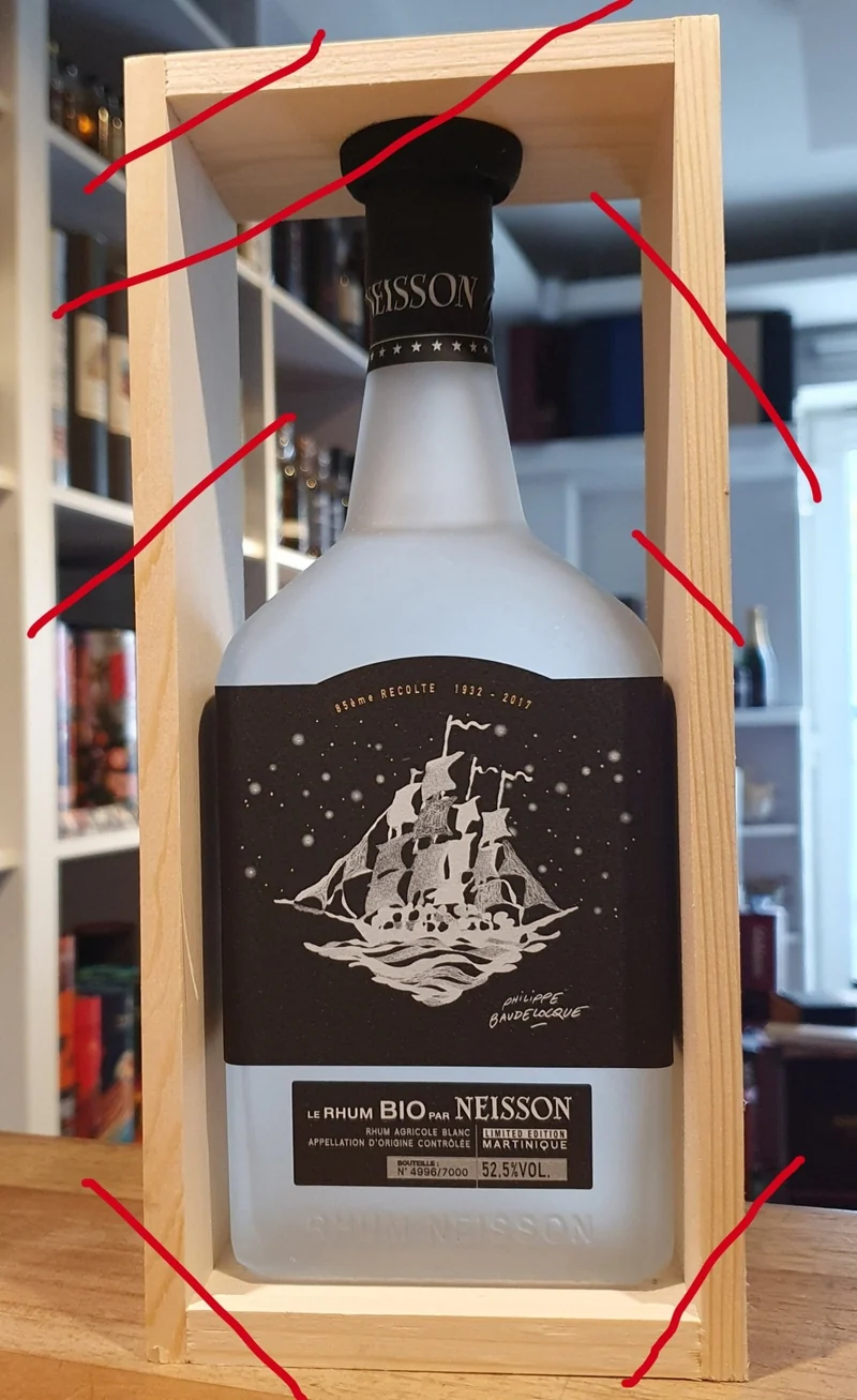 Neisson blanc Bio par 2022 52,5% vol. 0,7l Rum Agricole Rhum Martinique sb