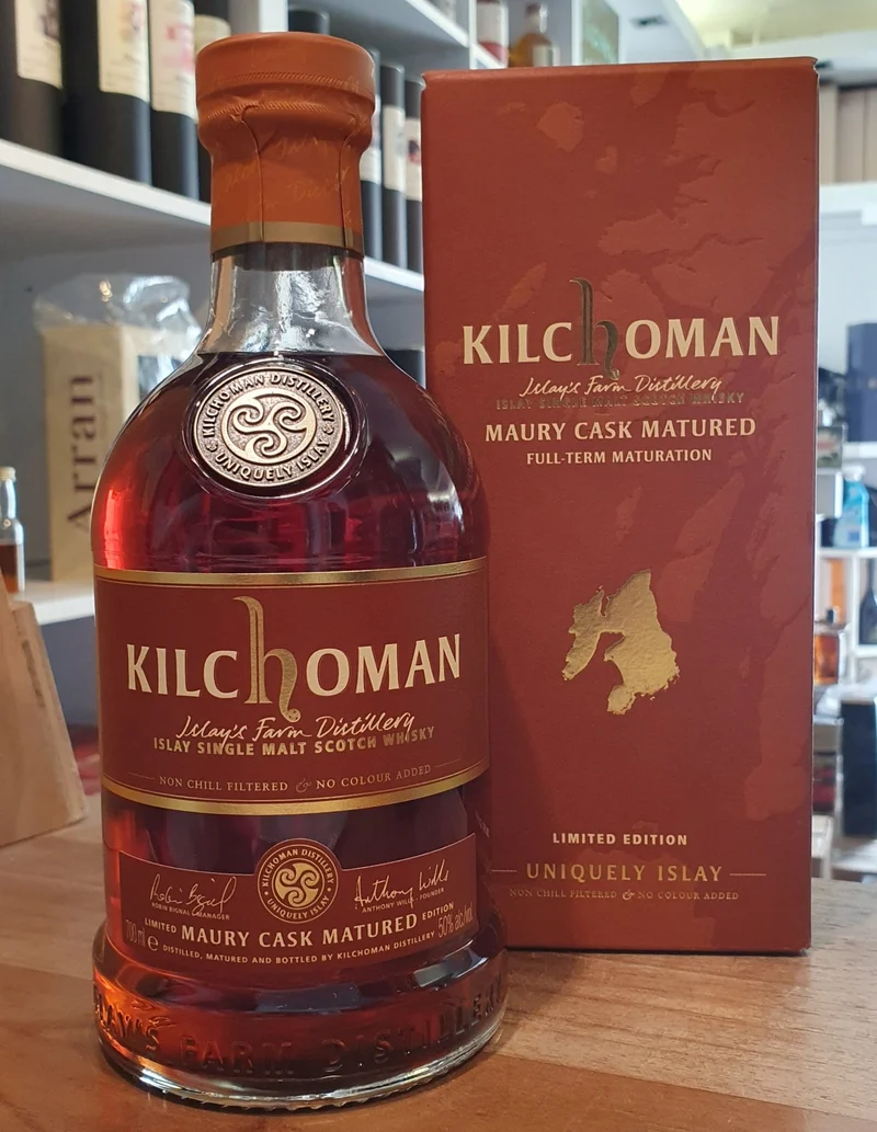 Kilchoman Maury Cask Matured Edition 2026 0.7l 50 % scotch whisky limitiert Full-Term Maturation Limited Edition