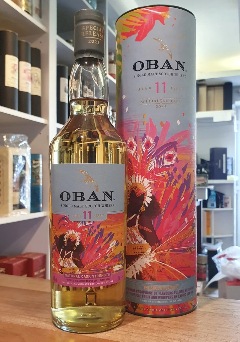 Oban 11 Y Special Release 2023 the Soul of Calypso 0,7l 58 % vol. Single malt