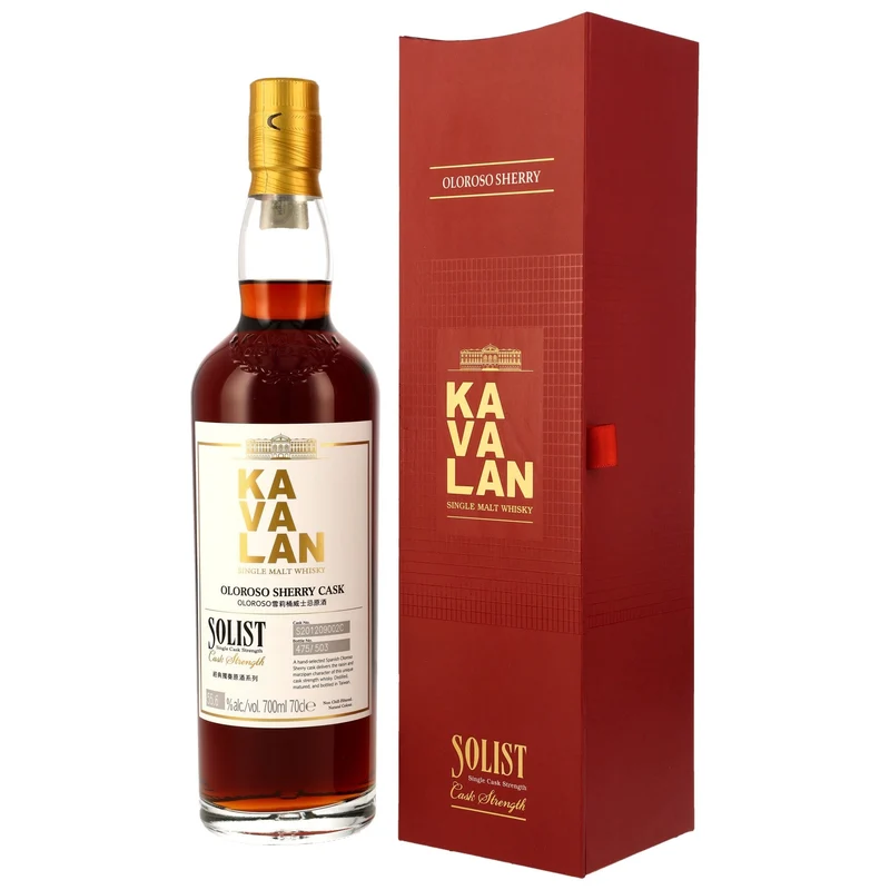KAVALAN - Solist Oloroso Sherry Cask – 55,6% Vol.