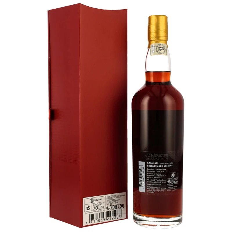 KAVALAN - Solist Oloroso Sherry Cask – 55,6% Vol.