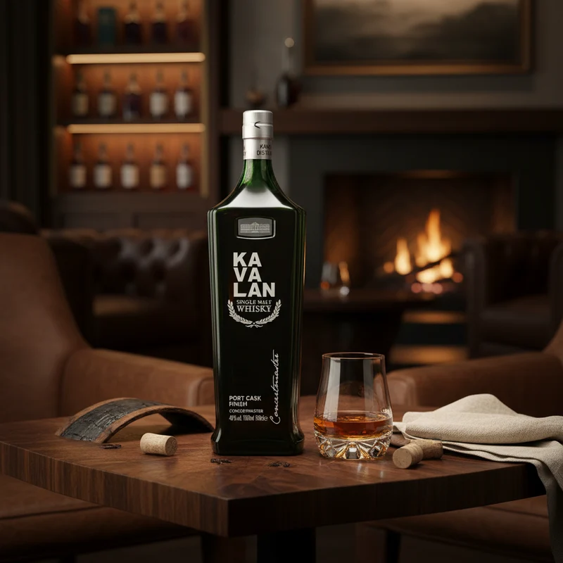 KAVALAN - Concertmaster Port Cask Finish 1 Liter – 40% Vol.