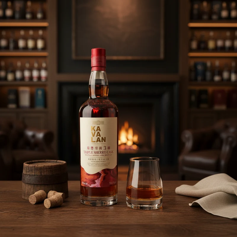 KAVALAN - Triple Sherry Cask – 40% Vol.