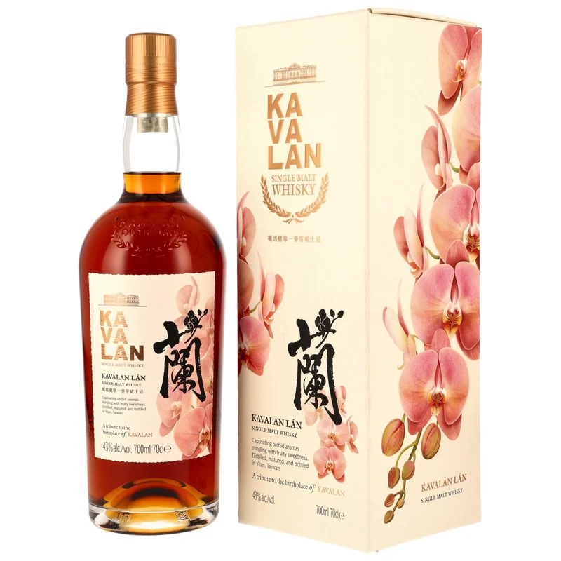 KAVALAN - LÁN Taiwan Single Malt Whisky – 43% Vol.