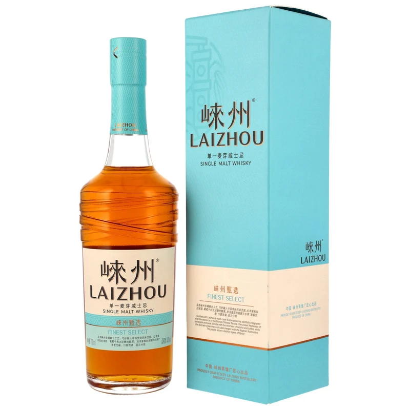 LAIZHOU - Finest Select Chinese Single Malt Whisky – 40% Vol.