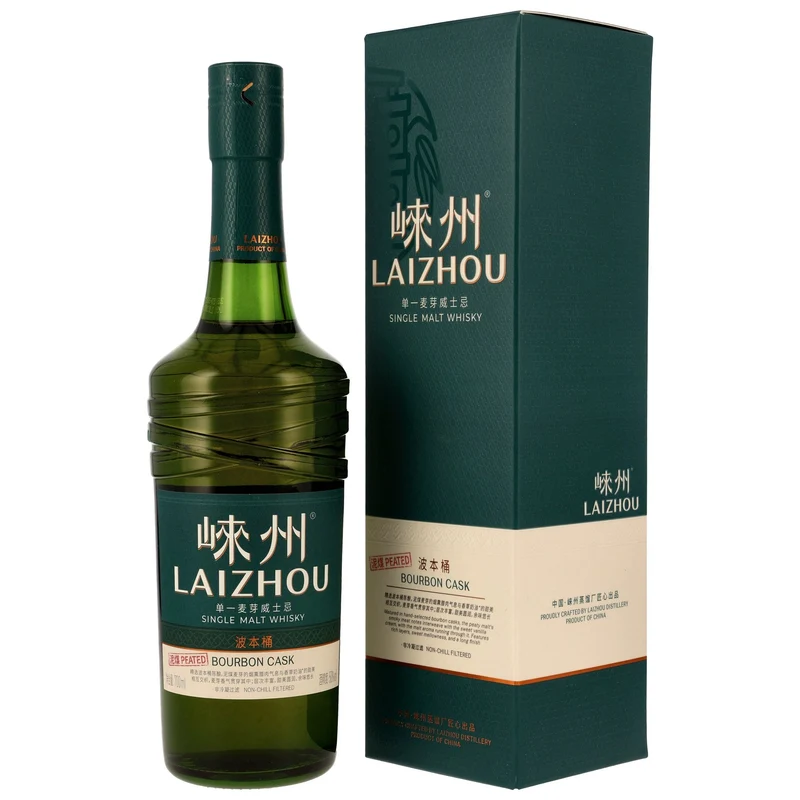 LAIZHOU - Bourbon Cask Peated Chinese Single Malt Whisky – 50% Vol.
