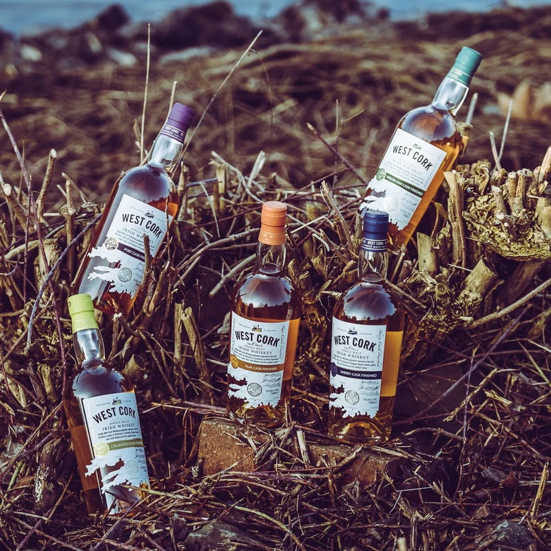 WEST CORK - Single Malt Rum Cask Finish - 43% Vol.