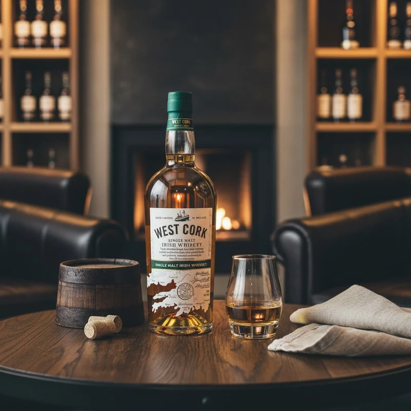 WEST CORK - Single Malt Irish Whiskey - 40% Vol.