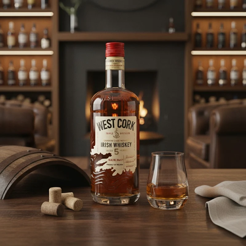 WEST CORK - 5 Jahre Bourbon Cask - 40% Vol.