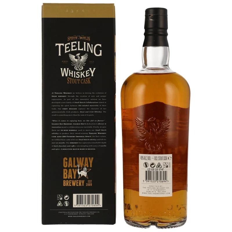 TEELING - Stout Cask Finish - 46% Vol.