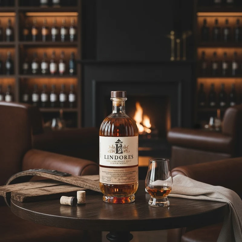 LINDORES ABBEY - 4 Jahre The Exclusive Cask Bourbon #180402 - 60,4% Vol.