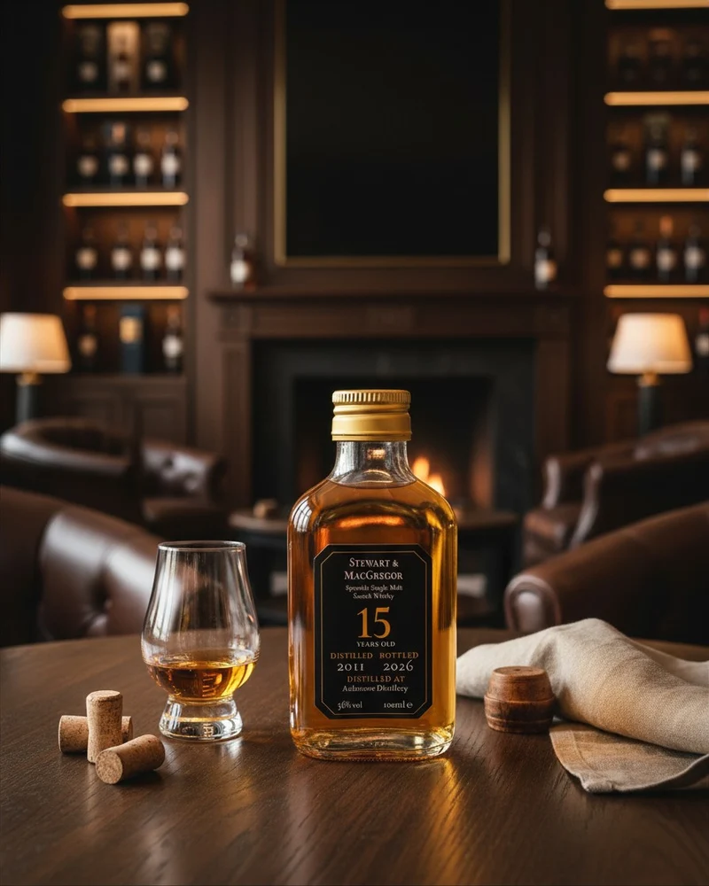 Stewart & MacGregor - Aultmore 15 Jahre Scotch Single Malt 100ml - 56% Vol.