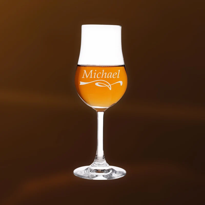 Malt Whisky Glencairn Glas mit Wunschgravur