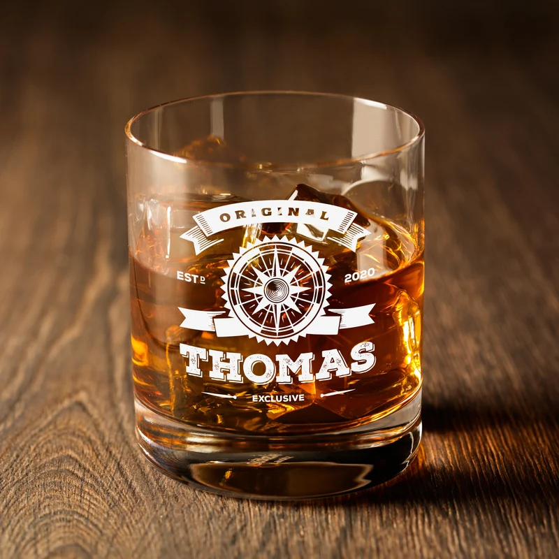 Whiskyglas 320 ml "Original Exklusive" mit Wunschgravur