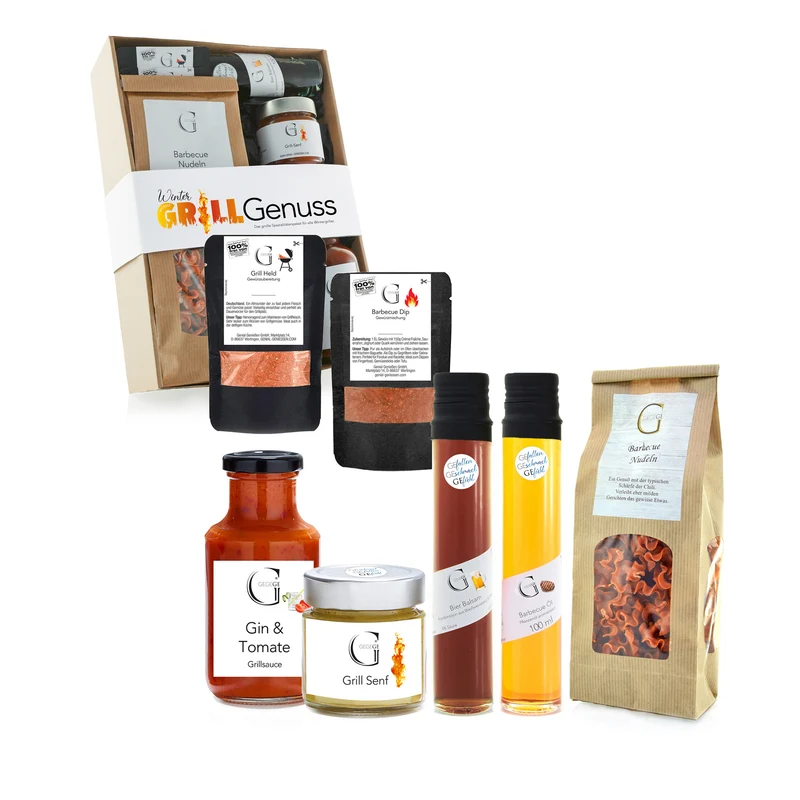 Großer Winter Grillgenuss - Geschenkset