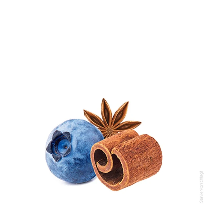 Blaubeer mit Vanille-Zimt Likör