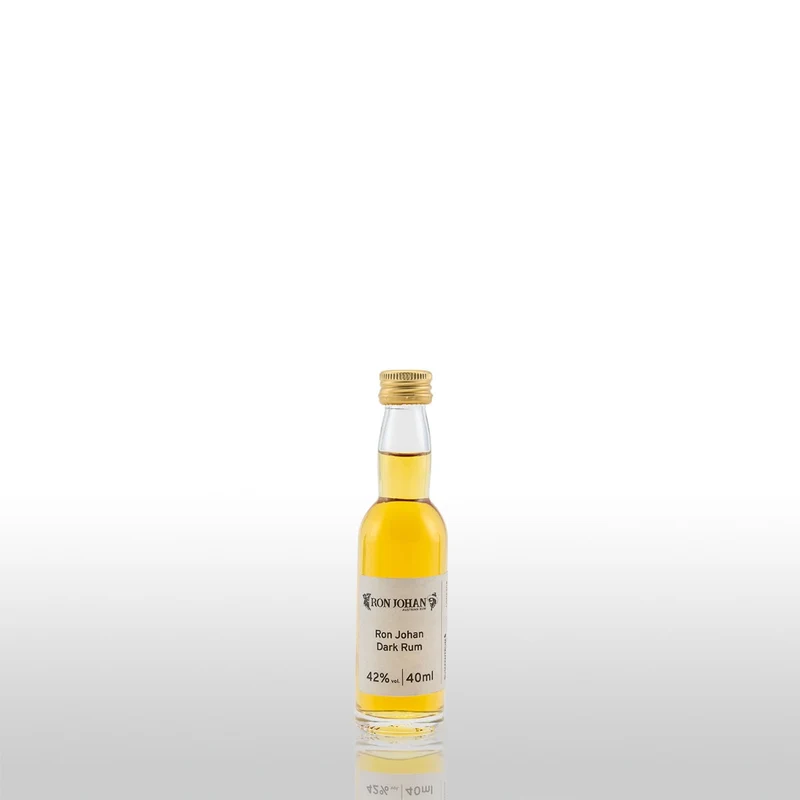 Ron Johan Dark Rum 42% 40ml - Miniatur