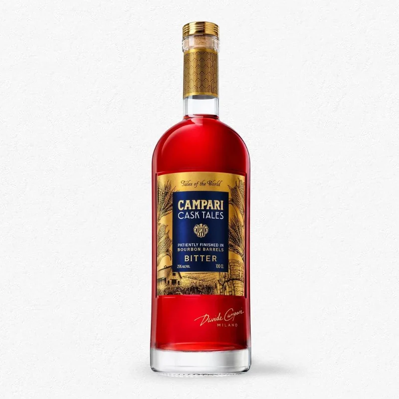 Campari Bitter Cask Tales Bourbon Barrels 25% 1L