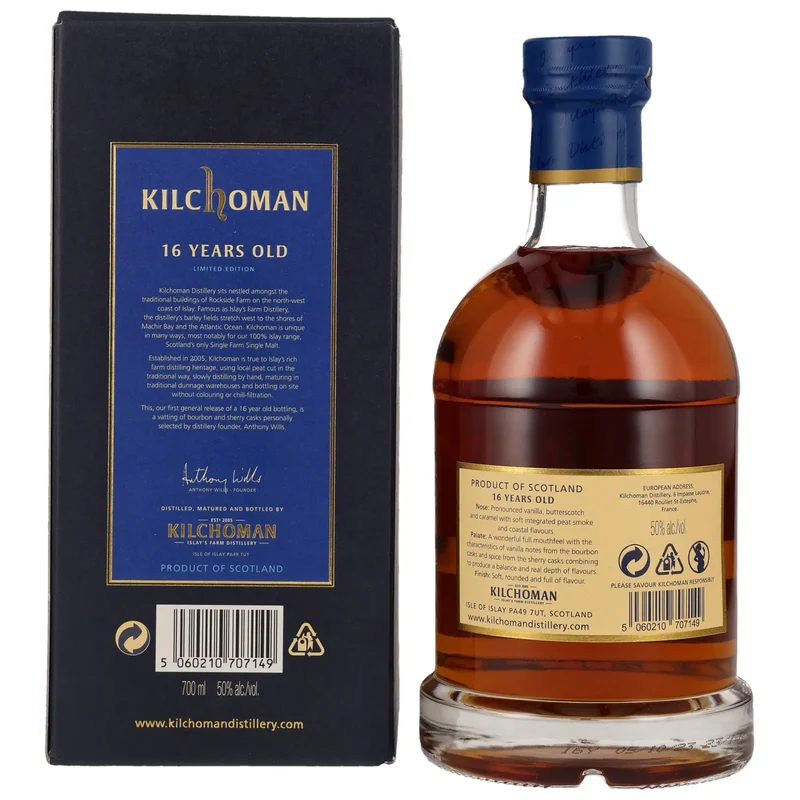 Kilchoman 16 Jahre