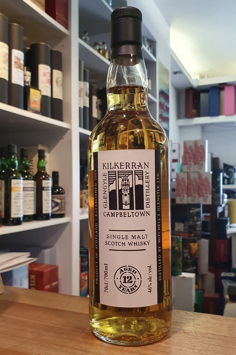 Kilkerran 12 y 05 2025 DÜNN SCHMAL o.Dose 0,7l 46 %vol. Campbeltown Whisky
