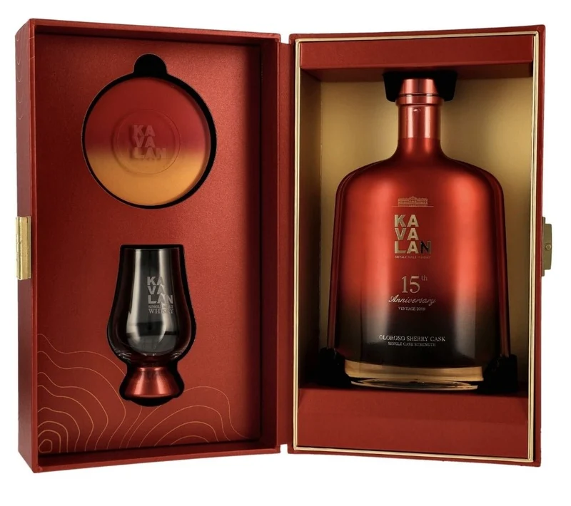 Kavalan 15th Anniversary Vintage 2009 Oloroso Cask stength 0,7l 57,1 % cask Taiwan Whisky