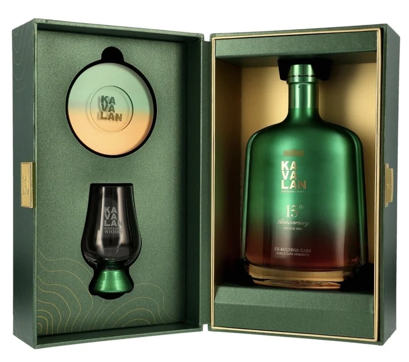 Kavalan 15th Anniversary Vintage 2009 Bourbon Cask 0,7l 50 % cask Taiwan Whisky