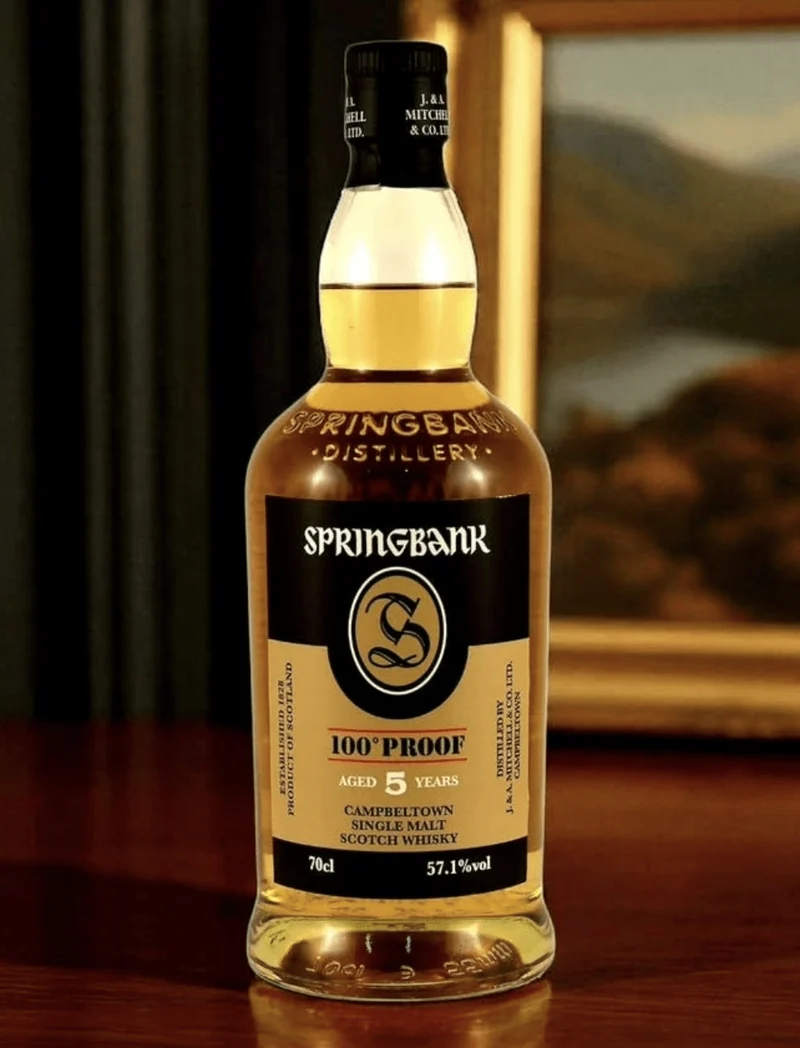 Springbank 5 y 100 proof NEU cask strength o.Dose 0,7l 57,1% vol. Whisky