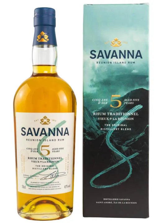 X Savanna 5y Traditionnel Rhum 43 % vol. 0,7l rum