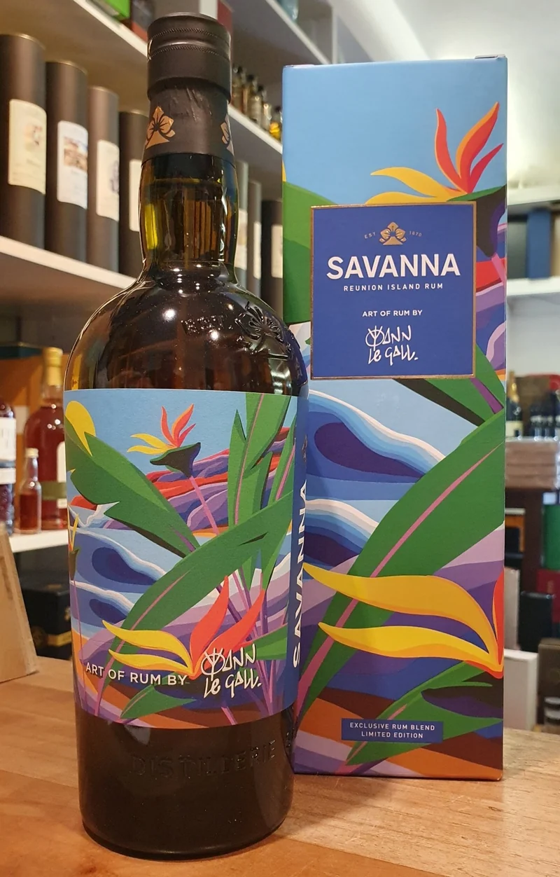 X Savanna Art of Rum 2023 by Yan Le Gall Reunion Rhum 54 % vol. 0,7l rum